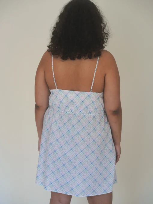 Hot Djerf Avenue Airy Poplin Mini Dress Cottage Meadow