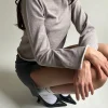 Store Djerf Avenue Bateau Neck Sweater Creamy Oat