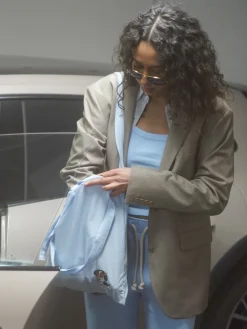 Store Djerf Avenue Bestie Tote Bag Blue