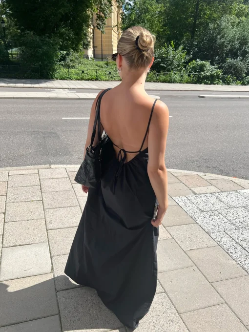 New Djerf Avenue Breezy Dress Black