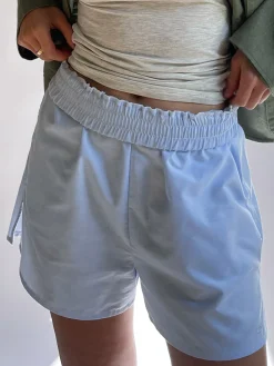 Discount Djerf Avenue Breezy Shorts Blue