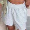 Clearance Djerf Avenue Breezy Shorts Green Stripe
