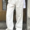 Shop Djerf Avenue Broderie Pants White
