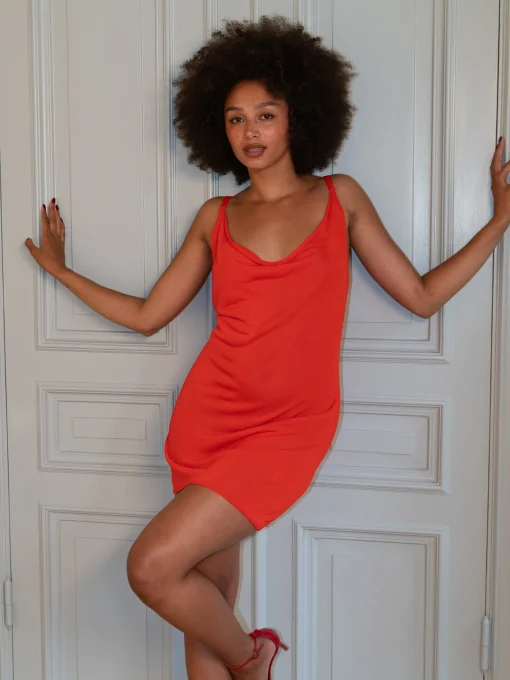 Best Sale Djerf Avenue Citrine Mini Dress Red