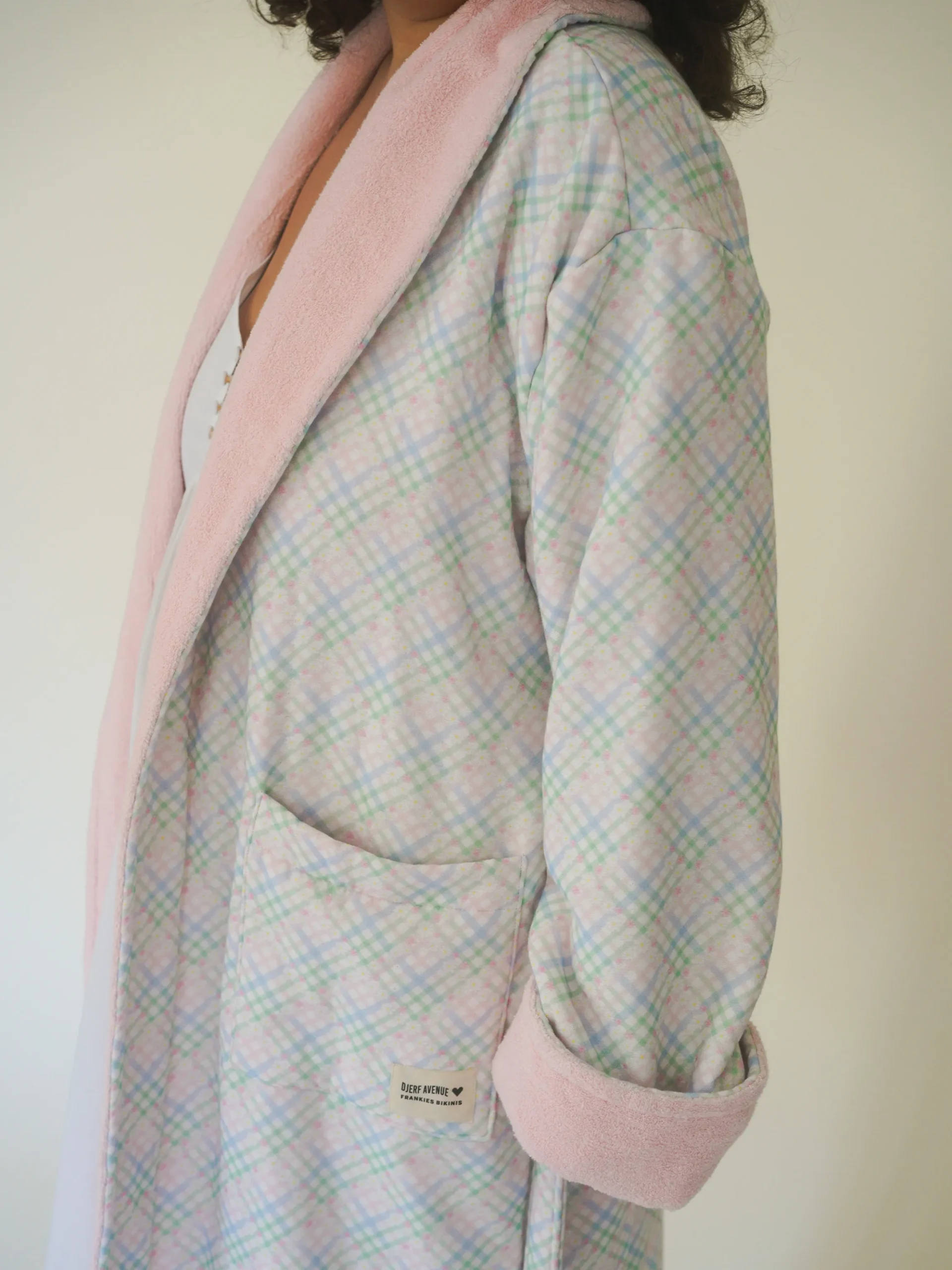 Best Sale Djerf Avenue Contrast Robe Cottage Meadow