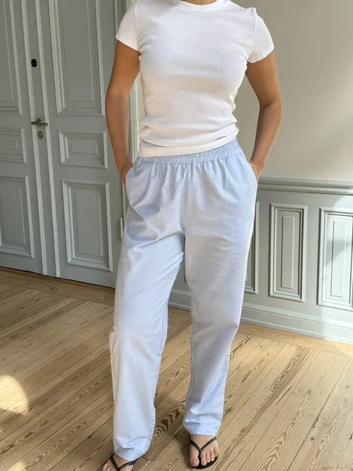 Store Djerf Avenue Daily T-Shirt Ribbed White