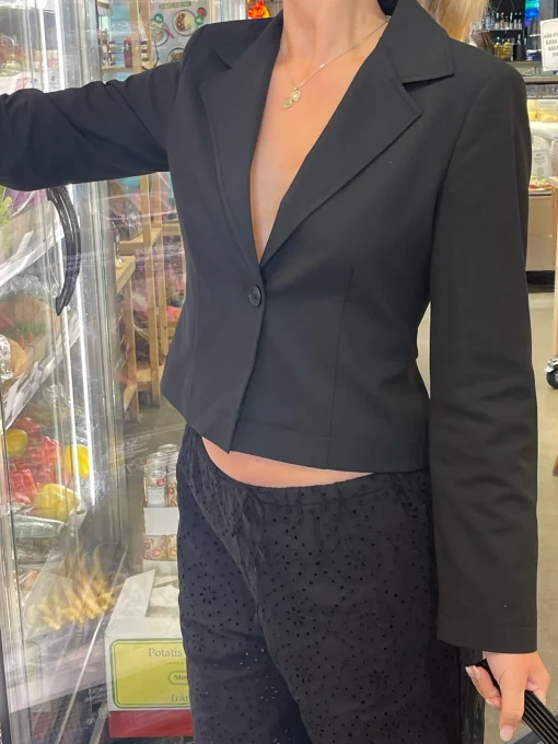 Shop Djerf Avenue Day-to-day Blazer Black