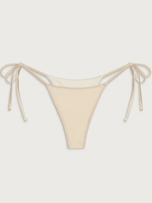 Outlet Djerf Avenue Divine Satin Bikini Bottom Sand Castle
