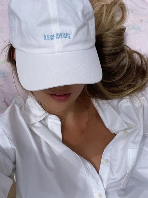 Outlet Djerf Avenue Cap White
