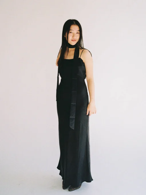 Cheap Djerf Avenue Dream Dress Maxi Ash