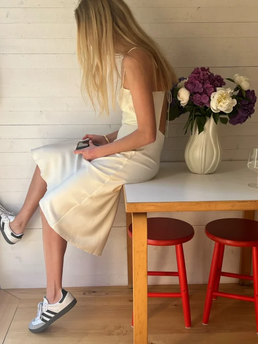 Flash Sale Djerf Avenue Dream Dress Midi Cloud