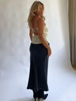 Online Djerf Avenue Dream Skirt Ash