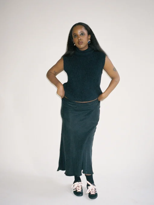 Online Djerf Avenue Dream Skirt Ash