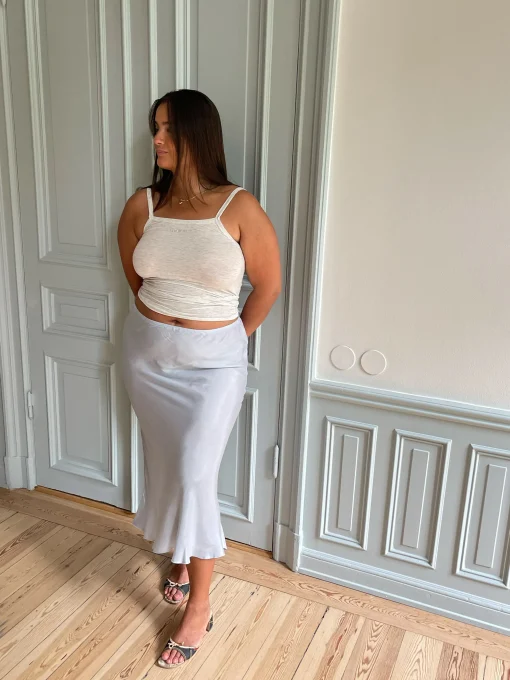 New Djerf Avenue Dream Skirt Baby Blue