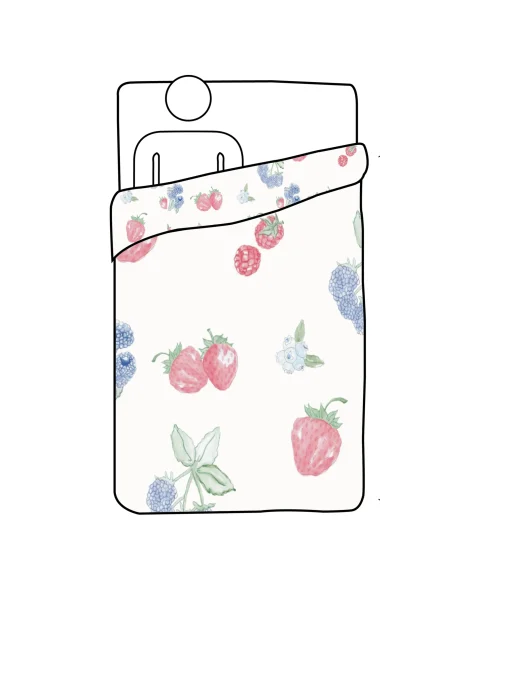 Shop Djerf Avenue Duvet Cover Summer Berries - Single
