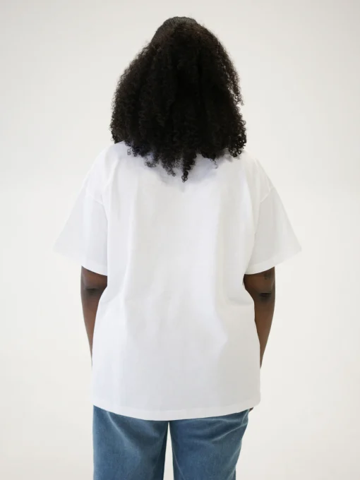 Cheap Djerf Avenue Essential T-shirt White