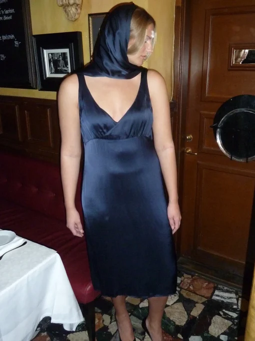 Flash Sale Djerf Avenue Evening Midi Dress Midnight Blue