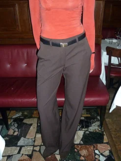Online Djerf Avenue Everyday Pants Tall Brown