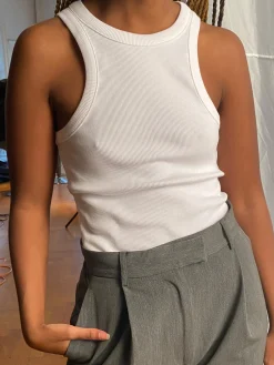 Shop Djerf Avenue Everyday Tank Top White