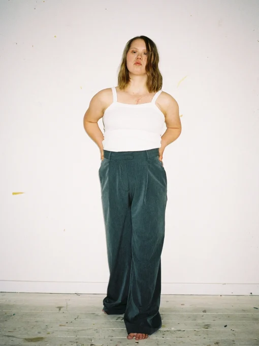 Shop Djerf Avenue Favorite Pants Grey
