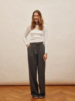 Cheap Djerf Avenue Favorite Pants Grey - Tall