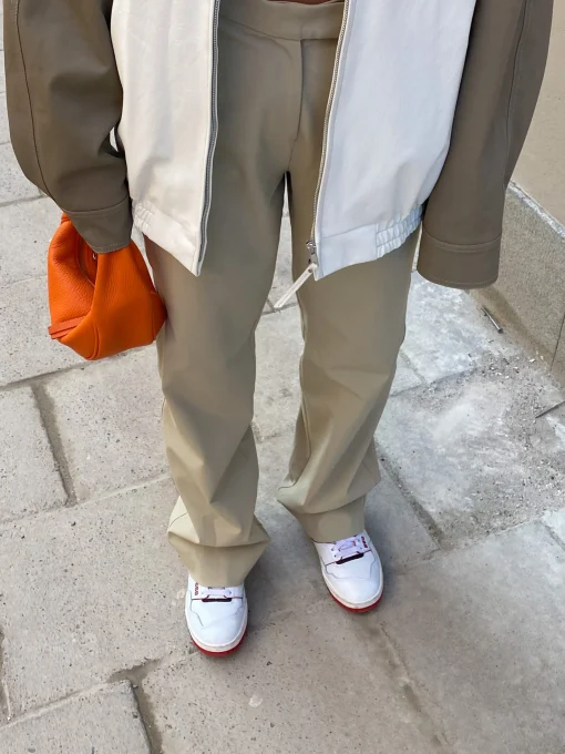 New Djerf Avenue First Choice Pants Greige