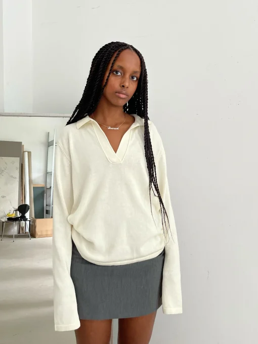 Clearance Djerf Avenue Getaway Top Cream