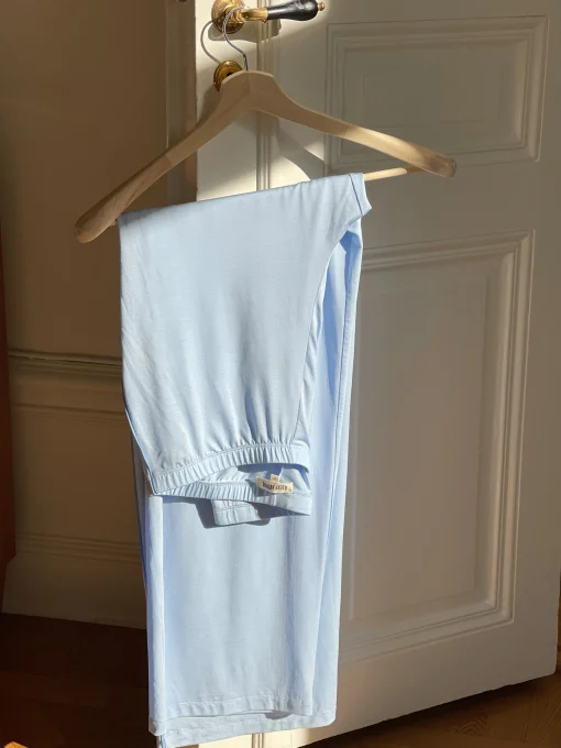 Sale Djerf Avenue Go Slow Pants Blue