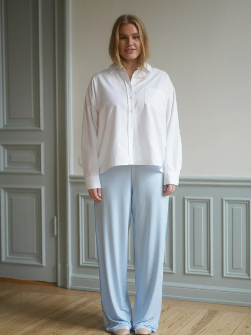 Sale Djerf Avenue Go Slow Pants Blue