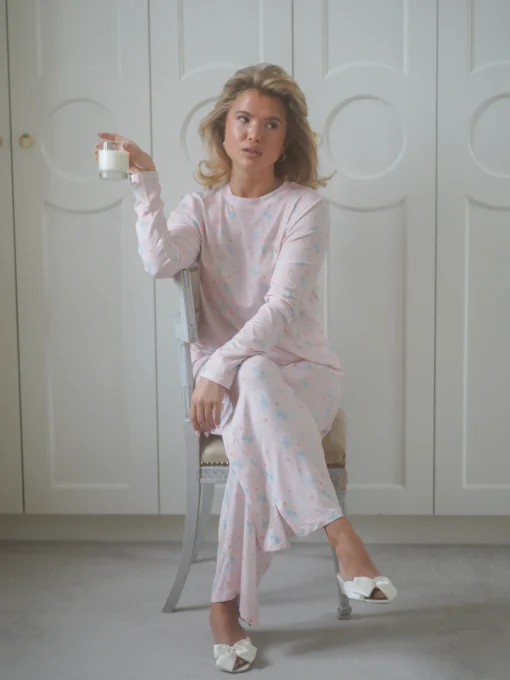 Fashion Djerf Avenue Go Slow PJ Ankle Pants Summer Island