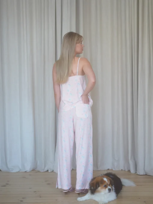 Fashion Djerf Avenue Go Slow PJ Ankle Pants Summer Island
