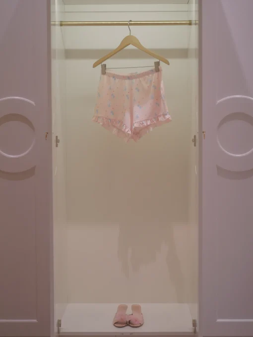 Best Sale Djerf Avenue Go Slow Ruffle Shorts Summer Island