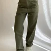 Shop Djerf Avenue Go To Pants Green