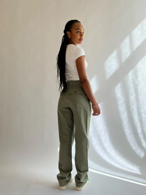 Shop Djerf Avenue Go To Pants Green