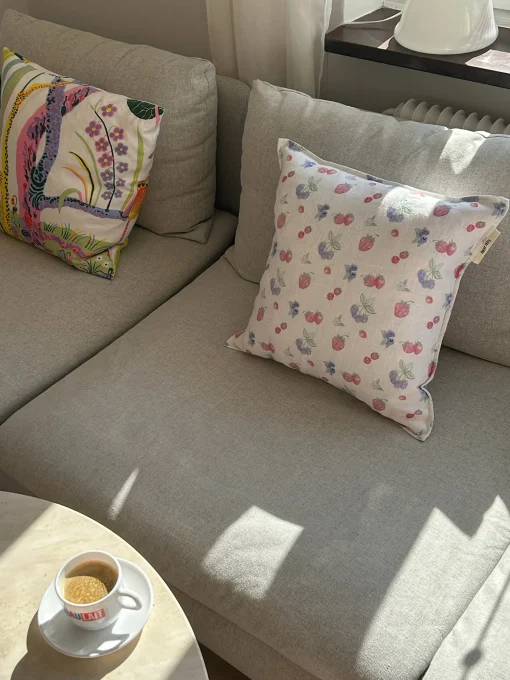 Hot Djerf Avenue Linen Cushion Cover Summer Berries