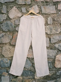Best Djerf Avenue Linen Pants Tall Cream
