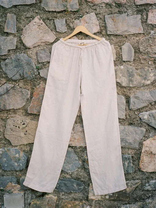 Best Djerf Avenue Linen Pants Tall Cream