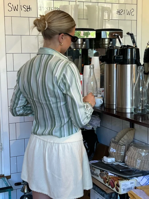Hot Djerf Avenue Little Shirt Mint Sorbet