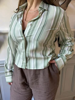 Hot Djerf Avenue Little Shirt Mint Sorbet
