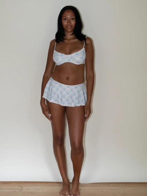 Shop Djerf Avenue Matilda Bikini Top Cottage Meadow