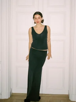 Online Djerf Avenue Midnight Skirt Ash