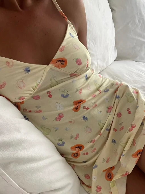 Best Sale Djerf Avenue Muslin Duvet Cover Fruit