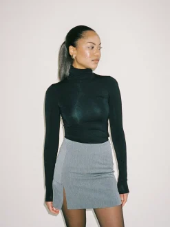 Shop Djerf Avenue Must Have Mini Skirt Grey