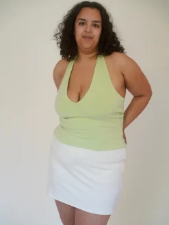 Clearance Djerf Avenue Peridot Halterneck Top Green