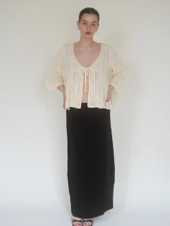 Discount Djerf Avenue Principessa Skirt Black
