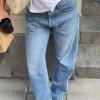 Store Djerf Avenue Relaxed Jeans Washed Blue