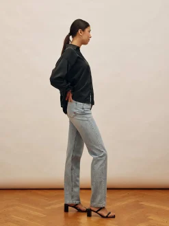 Outlet Djerf Avenue Relaxed Jeans Washed Blue - Tall