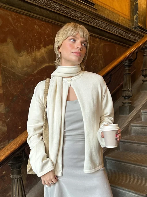 Store Djerf Avenue Scarf Cream
