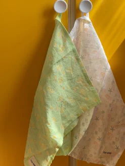 Clearance Djerf Avenue Small Linen Towel Set Summer Cottage