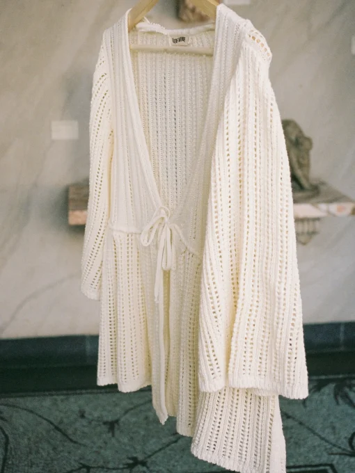 Fashion Djerf Avenue Sorella Top Cream Beige